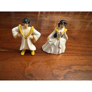 2pc Disney‎ Alladin figures, 2.5"